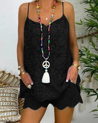 Conjunto Feminino Bordado Borla